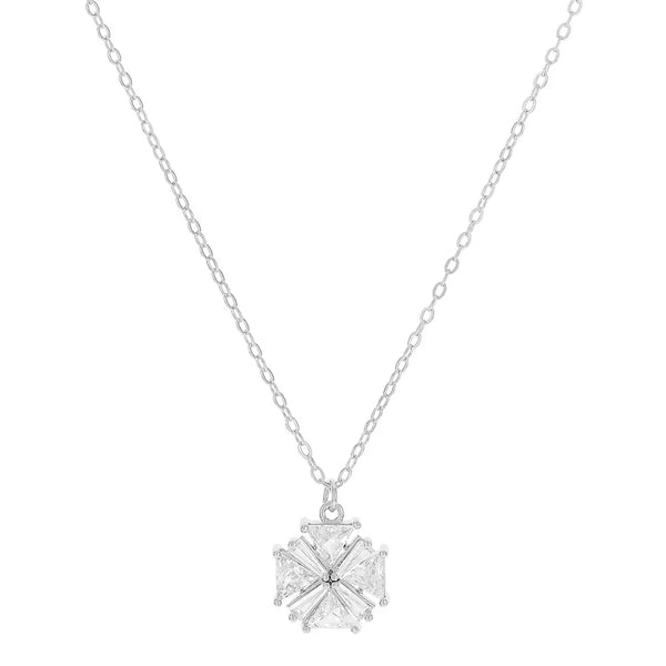 Necklace with Zirconia Pendant